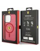 Ferrari iPhone 14 Pro Hülle Case Cover MagSafe Rot