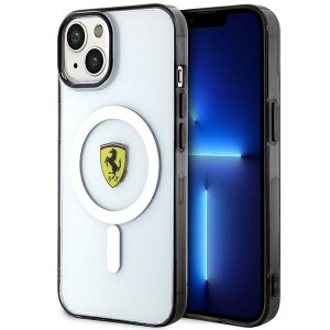 Ferrari iPhone 14 Plus Hülle Case Cover MagSafe Transparent