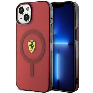 Ferrari iPhone 14 Case Cover MagSafe Red