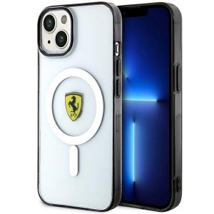 Ferrari iPhone 14 Case Cover MagSafe Transparent
