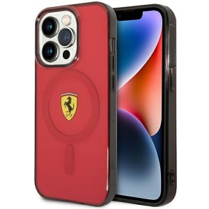 Ferrari iPhone 14 Pro Max Hülle Case Cover MagSafe Rot
