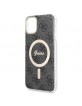 Guess iPhone 11 Case Cover MagSafe 4G Black