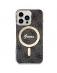 Guess iPhone 13 Pro Case Cover MagSafe 4G Black
