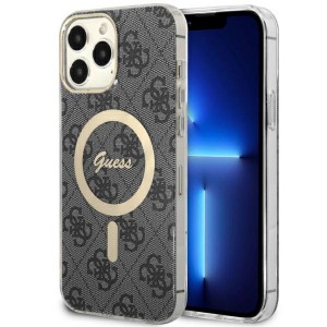 Guess iPhone 13 Pro Max Case Cover MagSafe 4G Black