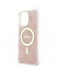 Guess iPhone 13 Pro Max Hülle Case Cover MagSafe 4G Rosa Pink
