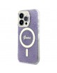 Guess iPhone 14 Pro Case Cover MagSafe 4G Purple