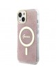 Guess iPhone 14 Plus Hülle Case Cover MagSafe 4G Rosa Pink