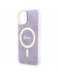 Guess iPhone 14 Plus / 15 Plus Case Cover MagSafe 4G Purple