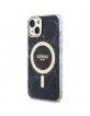 Guess iPhone 14 Plus / 15 Plus Hülle Case Cover MagSafe Marmor Schwarz