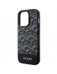 Guess iPhone 14 Pro Max Case Cover MagSafe G Cube Stripes Black
