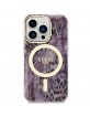 Guess iPhone 14 Pro Max Case Cover MagSafe Leopard Pink