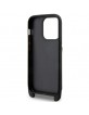 Karl Lagerfeld iPhone 14 Pro Case Crossbody Choupette Strap Card Slot Black