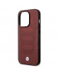BMW iPhone 14 Pro Case Cover Seats Pattern MagSafe Red