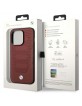 BMW iPhone 14 Pro Hülle Case Cover Seats Pattern MagSafe Rot