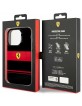Ferrari iPhone 14 Pro Max Case Cover MagSafe Combi Black Red