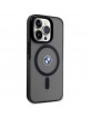BMW iPhone 14 Pro Max Case Cover Signature MagSafe Black