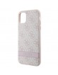 Guess iPhone 11 Case Cover 4G Stripe Pink