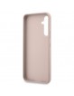 Guess Samsung A54 Case Cover 4G Metal Logo Pink