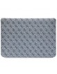 Guess Notebook / Tablet 14" Hülle Sleeve 4G Stripe Metal Logo Blau