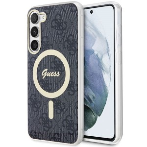Guess Samsung S23+ Plus Case Cover 4G MagSafe Black