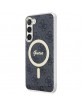 Guess Samsung S23+ Plus Hülle Case Cover 4G MagSafe Schwarz
