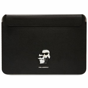 Karl Lagerfeld Notebook Tablet 14 Inch Case Saffiano Karl Choupette Black