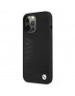 BMW iPhone 13 Pro Case Cover Silicone Signature Logo Black