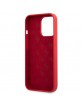 Guess iPhone 13 Pro Max Case Cover Silicone Vintage Logo Red