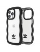 Adidas iPhone 13 Pro OR Wavy Hülle Case Cover Schwarz Transparent