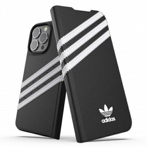 Adidas iPhone 13 Pro Tasche OR Booklet Case PU Schwarz