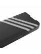 Adidas iPhone 14 / 15 / 13 Tasche OR Booklet Case PU Schwarz