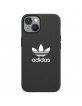 Adidas iPhone 14 / 15 / 13 Hülle Case Cover OR Moulded BASIC Schwarz