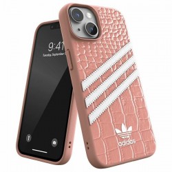 Adidas iPhone 14 / 15 / 13 Hülle Case Cover OR Samba Alligator Rosa Pink