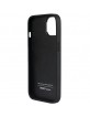 Audi iPhone 14 Case Cover Q8 Genuine Leather Black