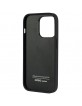 Audi iPhone 14 Pro Case Cover Q8 Genuine Leather Black