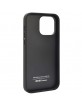 Audi iPhone 14 Pro Max Case Cover Q8 Genuine Leather Black