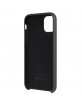 Audi iPhone 12 / 12 Pro Case Cover Q3 Silicone Microfiber Black