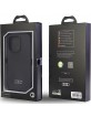 Audi iPhone 14 Pro Case Cover Q3 Silicone Microfiber Black