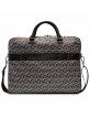 Guess notebook laptop bag 16 inch GCube Stripes Black
