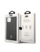Karl Lagerfeld iPhone 14 Case Cover Ikonik Pin Puffy Black
