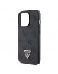 Guess iPhone 13 Pro Max Case Cover 4G Logo Strap Chain Black