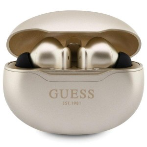 Guess Bluetooth 5.3 In-Ear Headset TWS + Ladestation Classic Gold