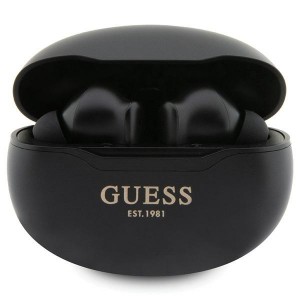 Guess Bluetooth 5.3 in-ear headset TWS + charging station classic black