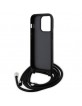 Karl Lagerfeld iPhone 13 Pro Case Metal Karl Choupette Black