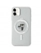 Karl Lagerfeld iPhone 11 Hülle Case Magsafe Karl Choupette Glitter