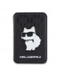Karl Lagerfeld Wallet Card Slot Stand Saffiano Monogram Choupette Schwarz
