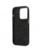 Guess iPhone 14 Pro case cover 4G rhinestone logo silicone black