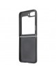 Guess Samsung Z Flip5 Case Cover Glitter Script Black