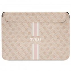 Guess Notebook / Tablet 16" sleeve bag 4G Printed Stripes Pink