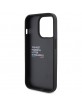 BMW iPhone 15 Pro Hülle Case Cover M Power Carbon Leder Schwarz